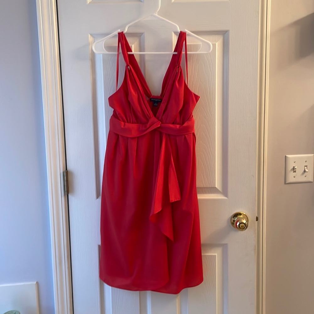 Banana Republic Coral Wrap Dress